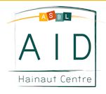 Logo AID Hainaut Centre